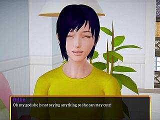 Game walkthrough of Visual novel with steam punk theme