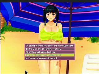 丰满的Mya在海滩性爱冒险中疯狂！