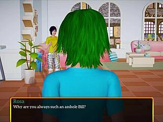 Game walkthrough of Visual novel with steam punk theme