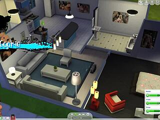 哇！模拟人生4邪恶模组邻居巨屌狂野玩乐