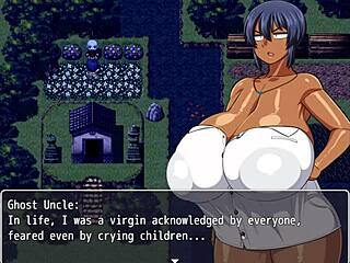 Tanned Natsuki in Hentai Game: Hot Beach Oil Massage