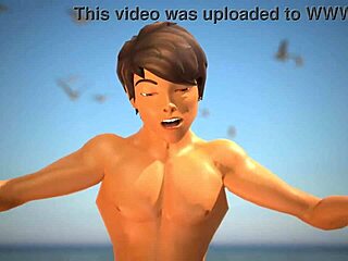 Oily babe gets her pussy pounded in 3D animation