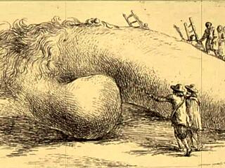 Vintage erotic illustration brings retro fantasies to life.