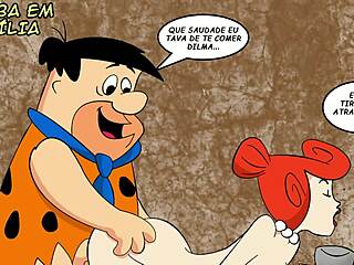 Wild Family Orgy in Flintstones Hentai HQ
