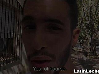 Amateur Young Straight Twink Latino Experiences First Gay Sex With Stranger For Cash In POV