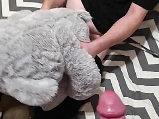 gay guy fucking a teddy bear in wild fantasy