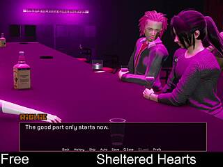 Eroge game with sheltered hearts and 3D erotic content