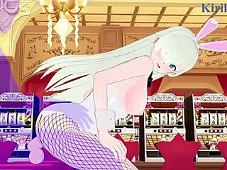 Diane和Elizabeth Liones兔女郎在激烈的七宗罪Hentai性爱中