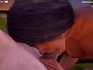 3D animated movie with wild sex scenes featuring big breasted women