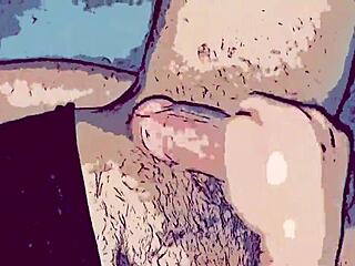 hey, check this gay animation with a huge cock pounding!