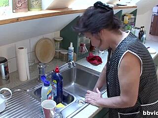 Big cock lovers get their fill with mature women