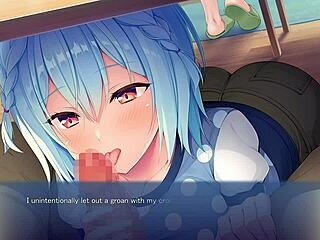 secret stay home ep 2 - sneaky sucking under table