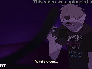 Furry prank turns into gay sex accident