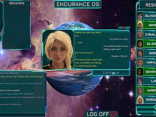 Stranded in Space 11: Chatting with Girls in Futuristic Adventure