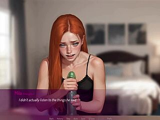 Redhead wife tests rough deepthroat in 3D hentai live