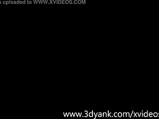 嘿，今天看看这个狂野3D怪物猛操动作！