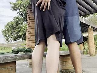 i saw these young guys fucking in the public square right in front of everyone passing by, it was so wild.