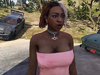Hentai game based on Grand Theft Auto 5 in a laboratory setting