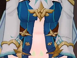 天啊！3D卡通小穴被热精灌满，太刺激