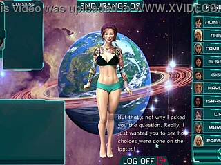 Stranded in Space 11: Chatting with Girls in Futuristic Adventure