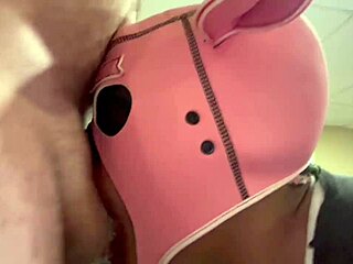 Intense Black Pig Facefuck Drooling