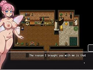 3D animated hentai game with a curvy teen's accident