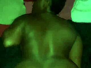 Beautiful petite woman's erotic experience with a well-endowed black man