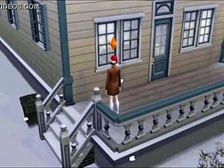 WICKED Whimsville! Rose Blooms in Winter Snow