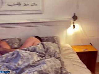 Tattooed Amateur Joins Couple for Morning FFM Sex Session