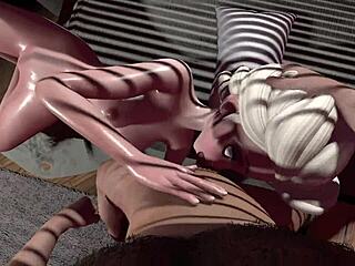 uncensored 3d hentai with elza l in wild sfm porn cartoon action