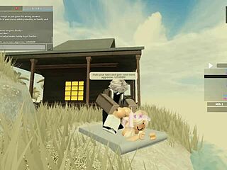 roblox game featuring cute characters in action