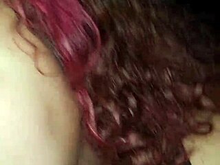 A small amount of semen enters her mouth