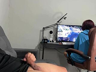 I was caught masturbating, and her surprising reaction led to a blowjob and cumshot