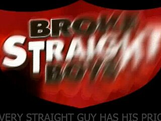 Straight guys working out and sucking on big cocks at the gym