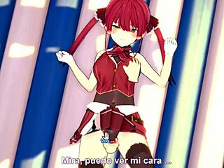 houshou marine fucking on the beach