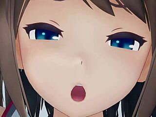 舰娘Maya的激烈动漫Hentai动作，超刺激