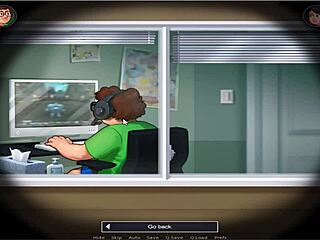 Old busty character in summer time saga