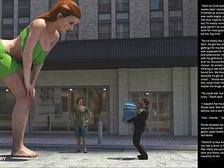 Emotional Gestures in Big Apple 3D Cartoon Sex