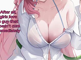 Hentai JOI with Hanako’s tough edging challenge and multiple femdom endings.
