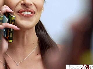 caught my slutty wife banging her yoga trainer armani black