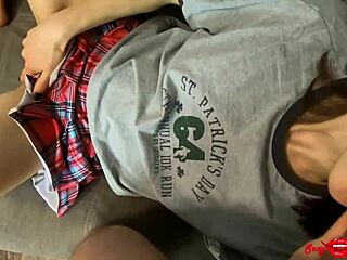 POV homemade video of a girl getting fucked for homework