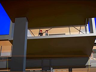 Visual novel with interactive gameplay, walkthrough available