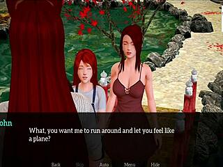 My new family welcomes big ass redhead with monster cock.