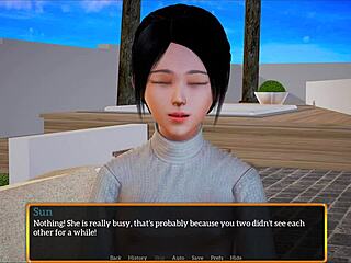 Visual novel with interactive gameplay, walkthrough available