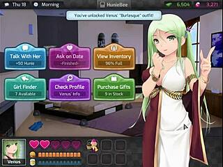 Conquer the ultimate sex challenge in HuniePop female walkthrough 19