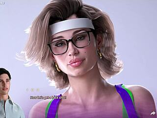 Beautiful stepmother in apocalyptic 3D adult animation
