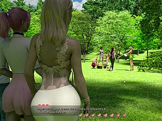 3D cartoon game with hot girls and big boobs