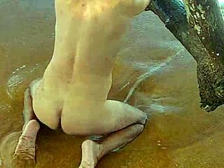 Outdoor adventure with hot shemale Ladysilva in public show