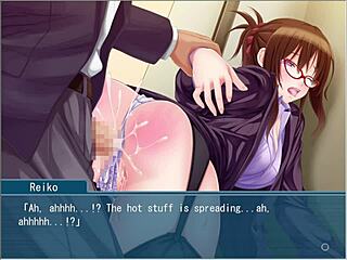 美丽老师眼镜后面服从