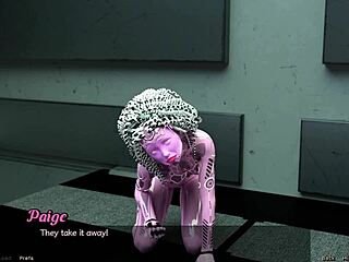 Stranded in Space: Asian Milf Scientist Unveils Sexy Project in Outfit